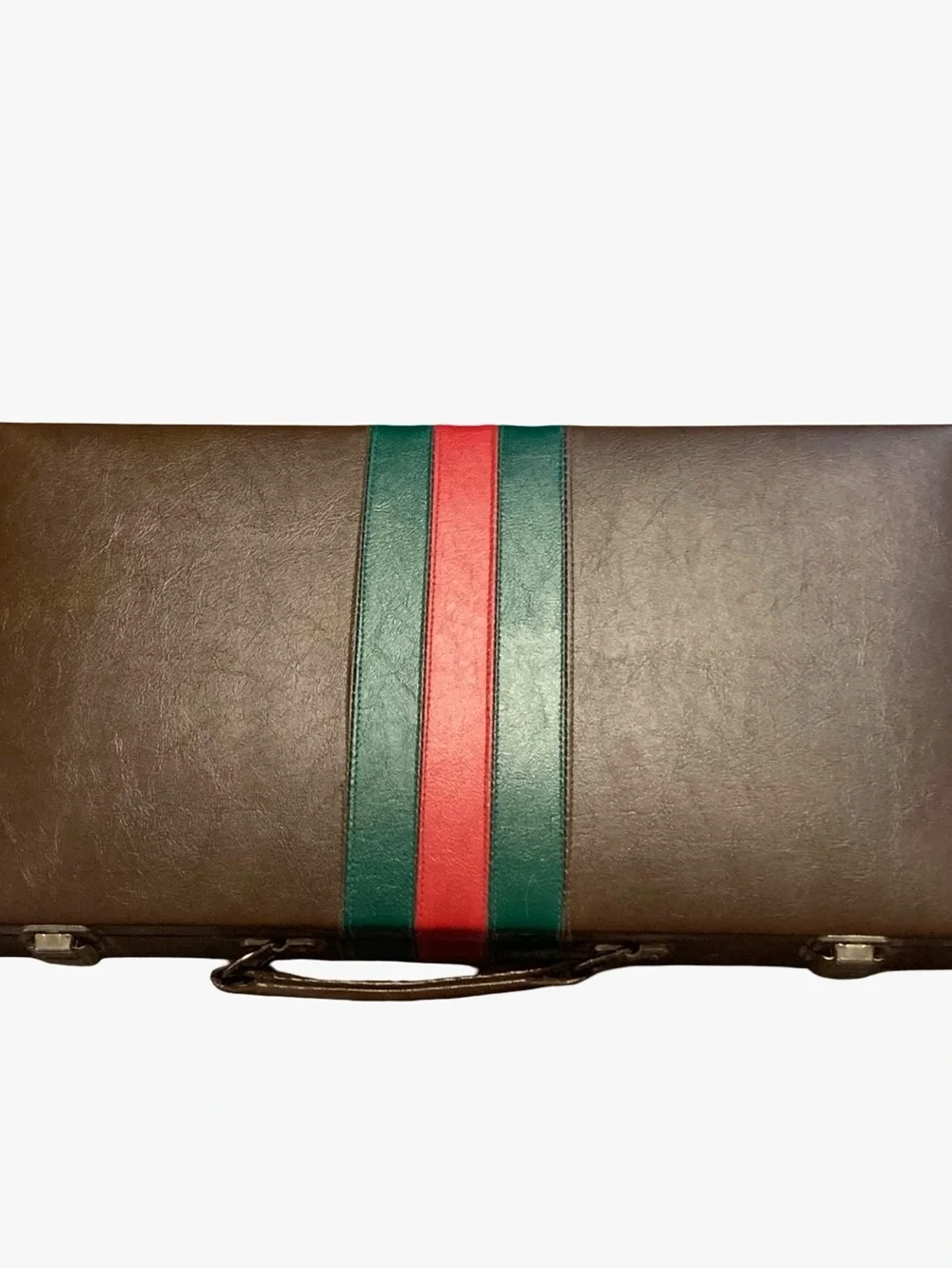 Vintage‎ 70s Dominos Set With Faux Leather  Carrying Case